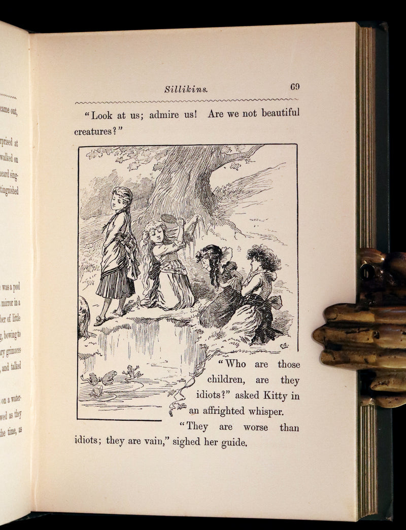 1886 Scarce Edition - Down the Snow Stairs by Alice Corkran illustrated by Gordon Browne.