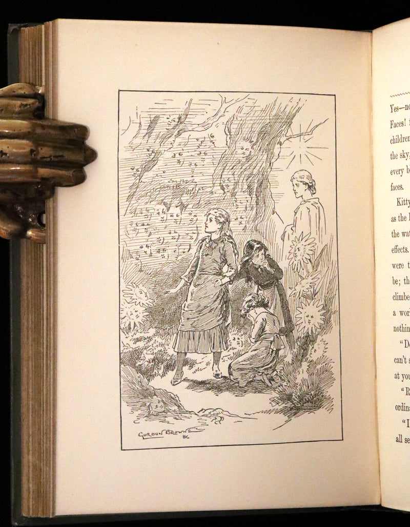 1886 Scarce Edition - Down the Snow Stairs by Alice Corkran illustrated by Gordon Browne.