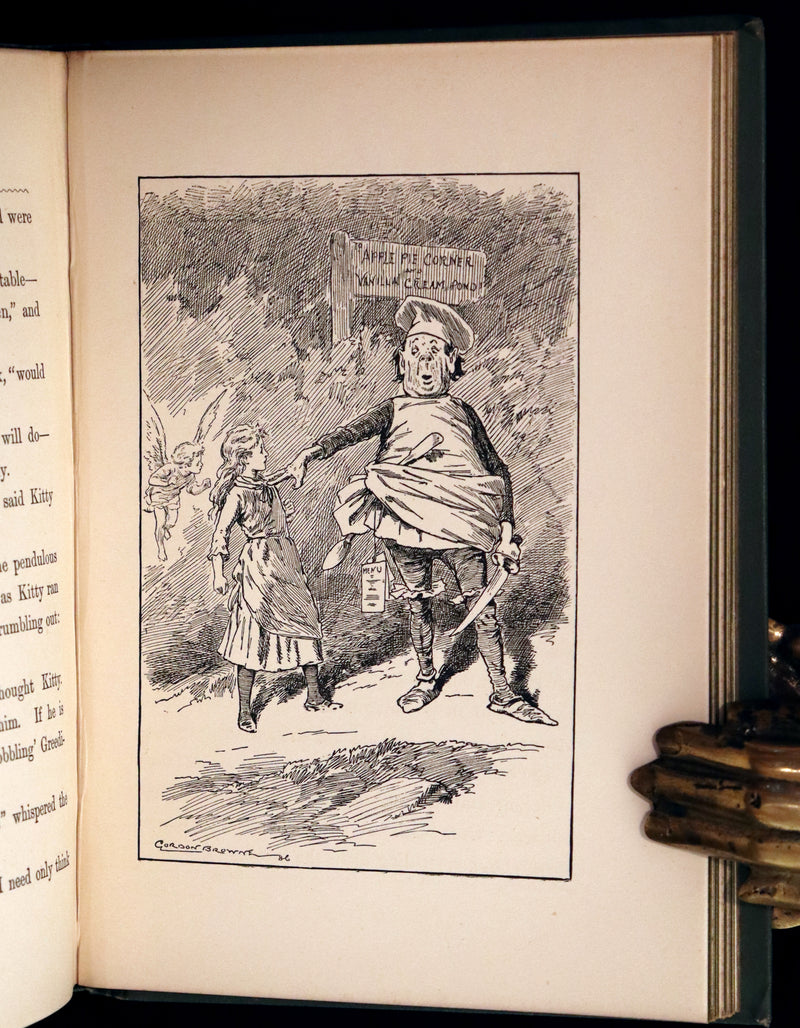 1886 Scarce Edition - Down the Snow Stairs by Alice Corkran illustrated by Gordon Browne.