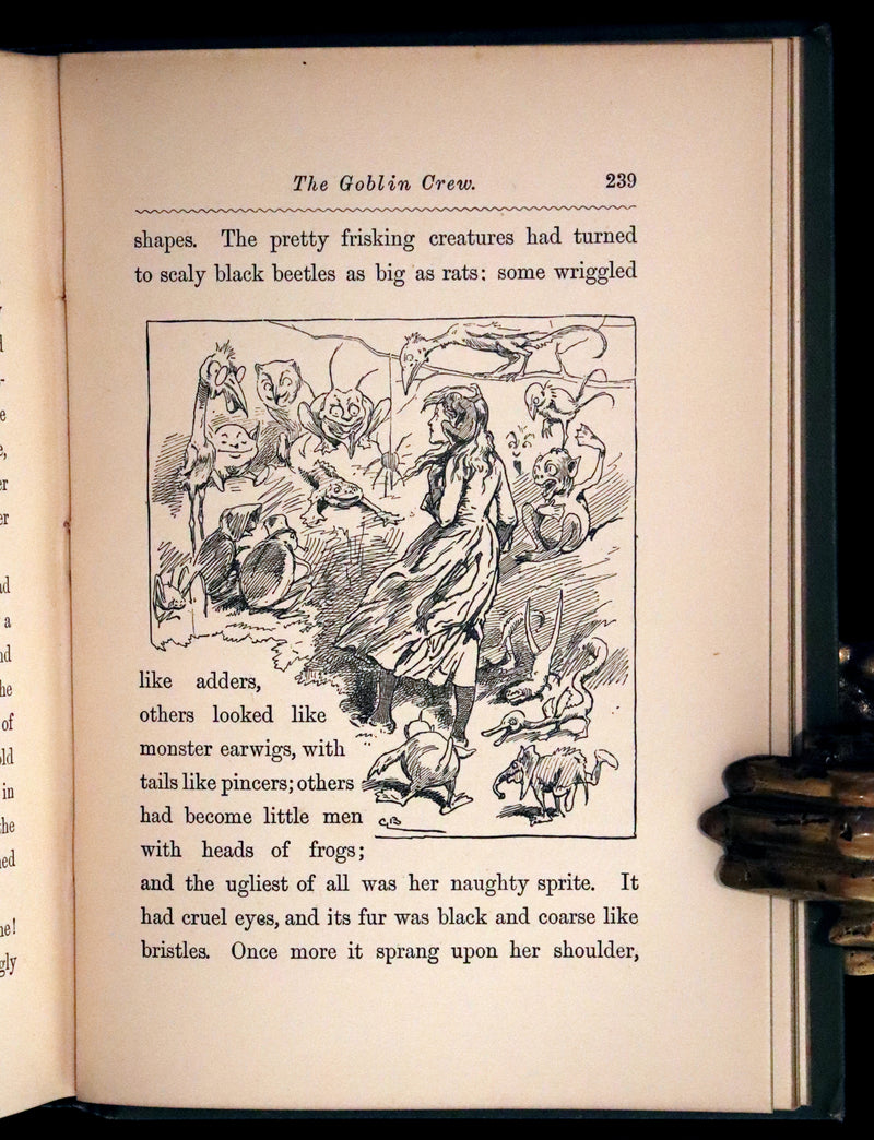 1886 Scarce Edition - Down the Snow Stairs by Alice Corkran illustrated by Gordon Browne.