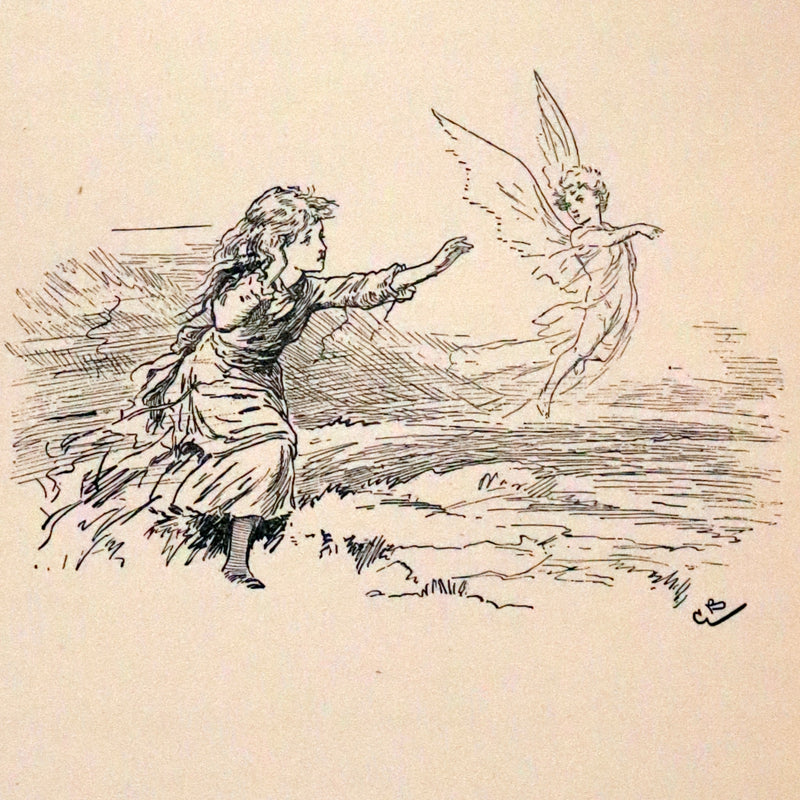 1886 Scarce Edition - Down the Snow Stairs by Alice Corkran illustrated by Gordon Browne.