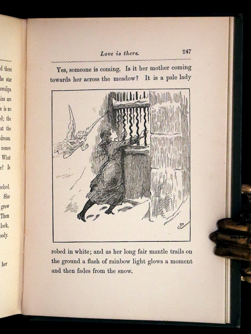 1886 Scarce Edition - Down the Snow Stairs by Alice Corkran illustrated by Gordon Browne.