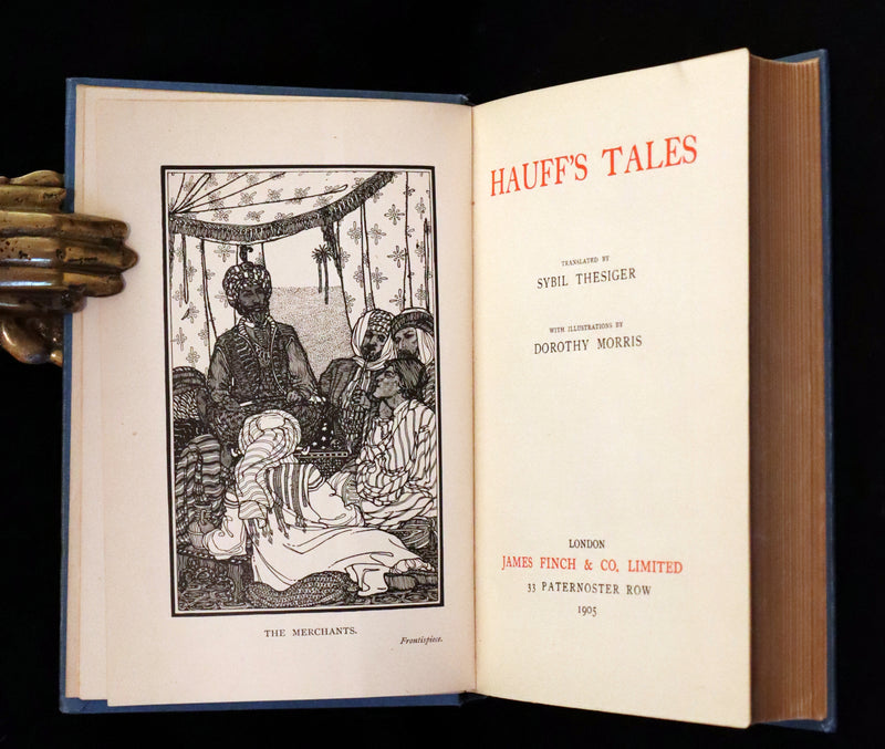 1905 Scarce First Edition illustrated by Dorothy Morris. - HAUFF'S Fairy Tales.