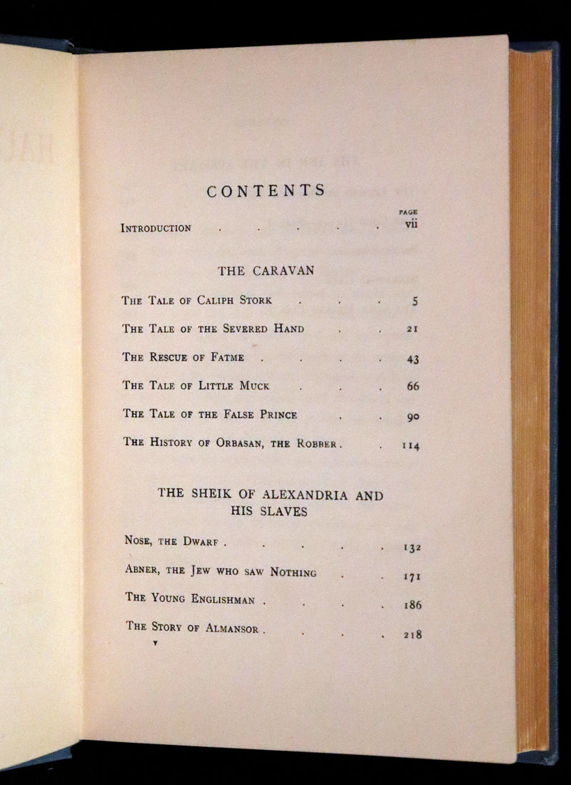 1905 Scarce First Edition illustrated by Dorothy Morris. - HAUFF'S Fairy Tales.
