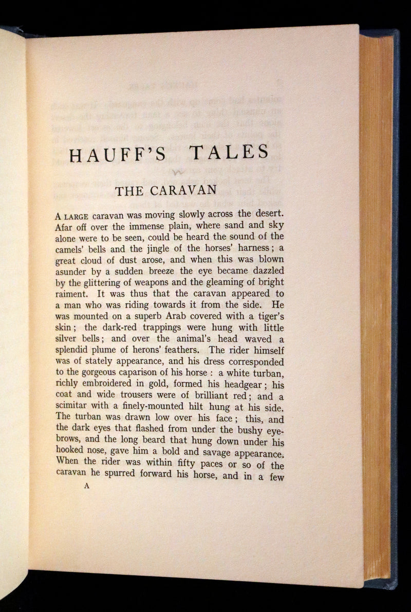 1905 Scarce First Edition illustrated by Dorothy Morris. - HAUFF'S Fairy Tales.