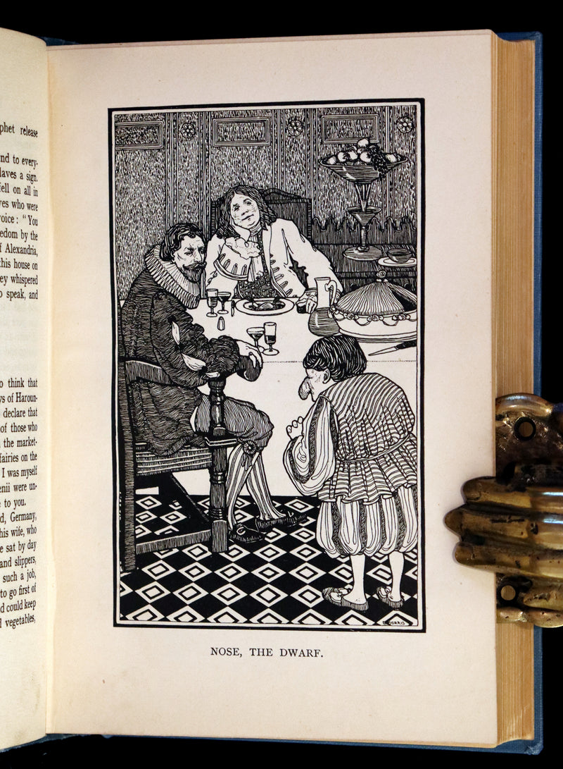 1905 Scarce First Edition illustrated by Dorothy Morris. - HAUFF'S Fairy Tales.