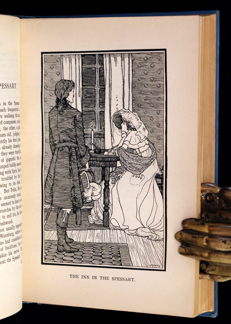 1905 Scarce First Edition illustrated by Dorothy Morris. - HAUFF'S Fairy Tales.