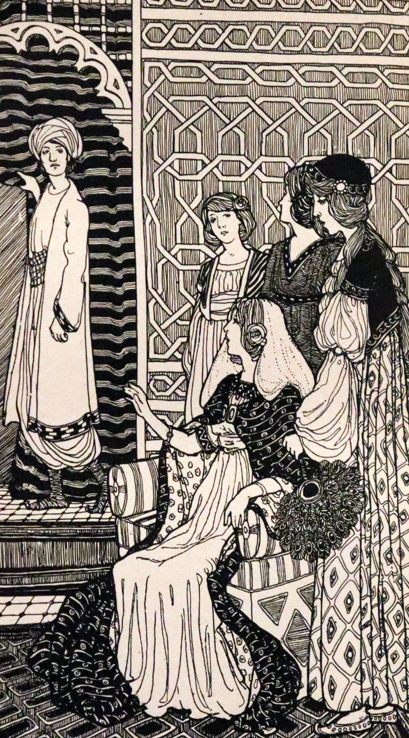 1905 Scarce First Edition illustrated by Dorothy Morris. - HAUFF'S Fairy Tales.