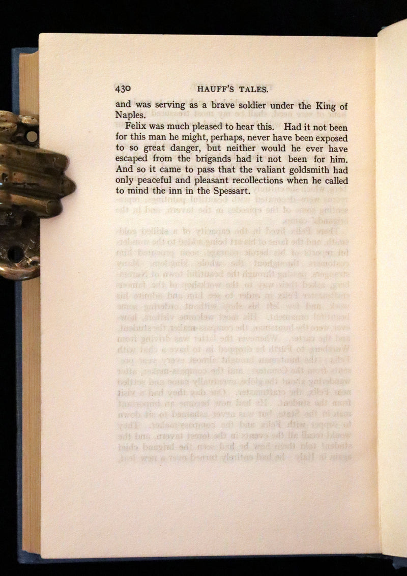 1905 Scarce First Edition illustrated by Dorothy Morris. - HAUFF'S Fairy Tales.