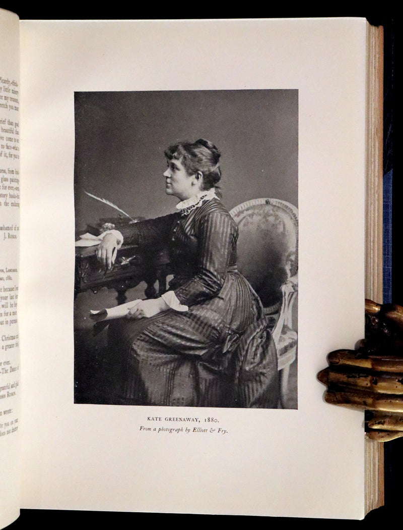 1905 Beautiful Book bound by Bayntun - KATE GREENAWAY by Spielmann and Layard.