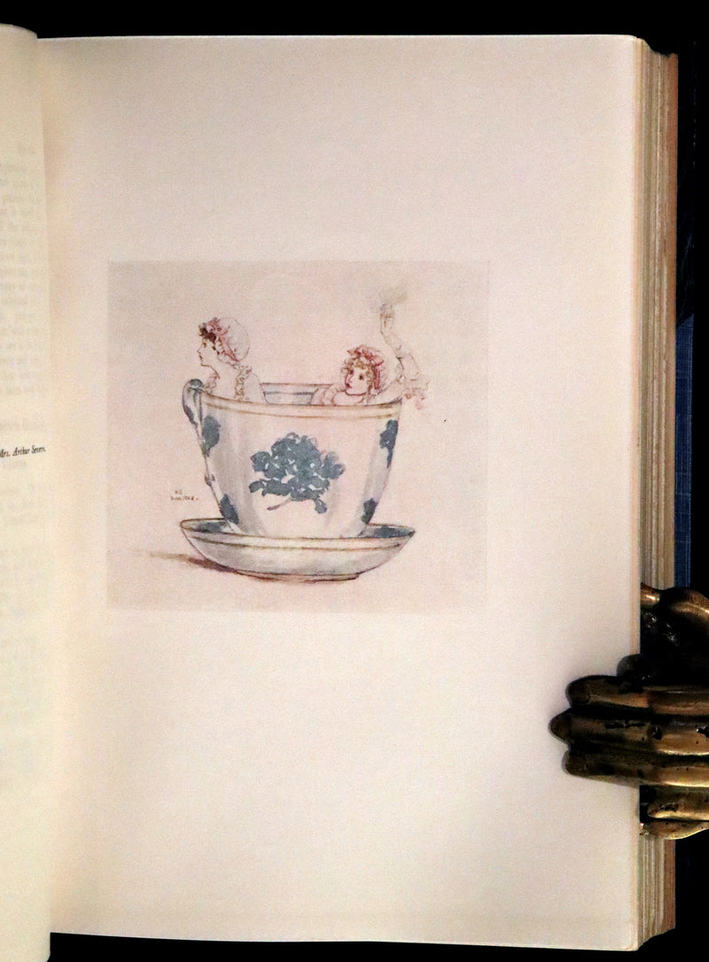 1905 Beautiful Book bound by Bayntun - KATE GREENAWAY by Spielmann and Layard.