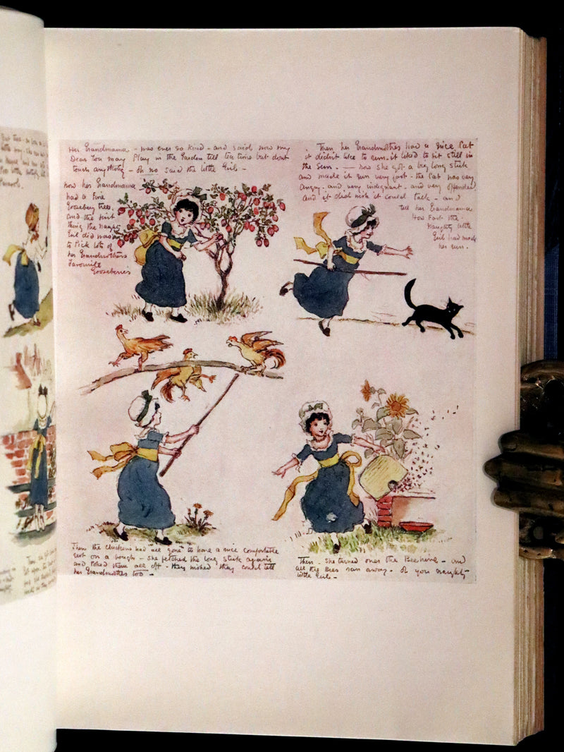1905 Beautiful Book bound by Bayntun - KATE GREENAWAY by Spielmann and Layard.