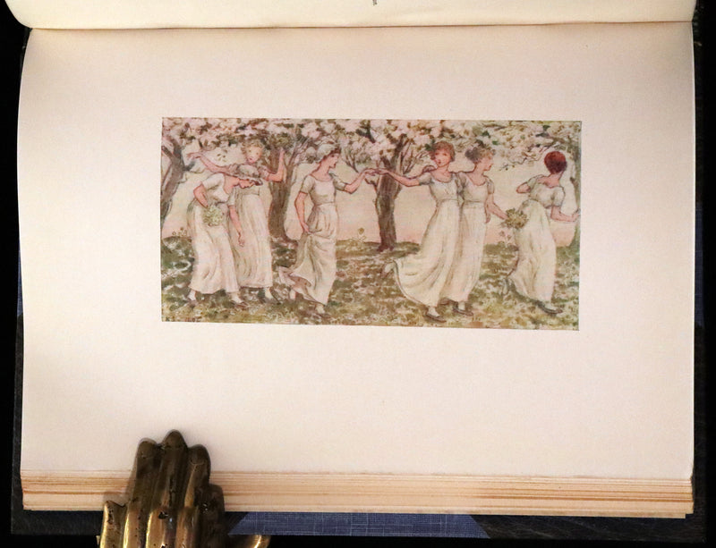 1905 Beautiful Book bound by Bayntun - KATE GREENAWAY by Spielmann and Layard.