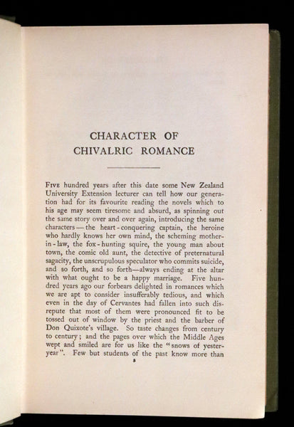 1912 Rare Book - ROMANCE and LEGEND of CHIVALRY by A. R. Hope Moncrieff.