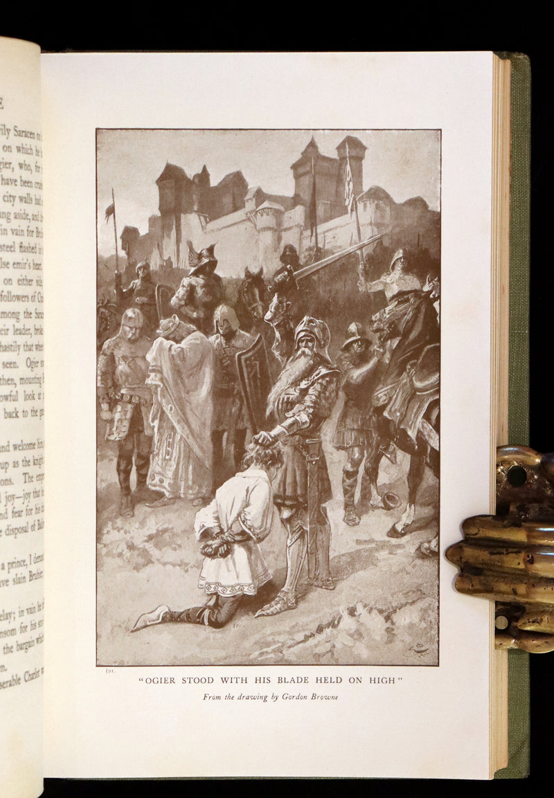 1912 Rare Book - ROMANCE and LEGEND of CHIVALRY by A. R. Hope Moncrieff.