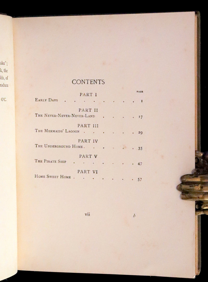 1911 Rare Book  - The Peter Pan Picture Book by Alice B. Woodward and Daniel O'Connor.