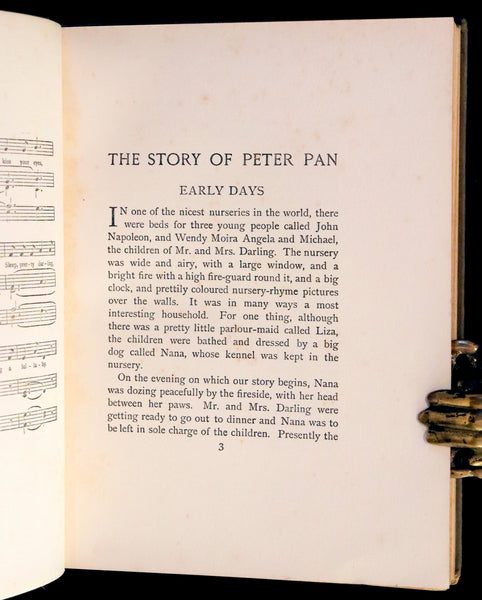 1911 Rare Book  - The Peter Pan Picture Book by Alice B. Woodward and Daniel O'Connor.