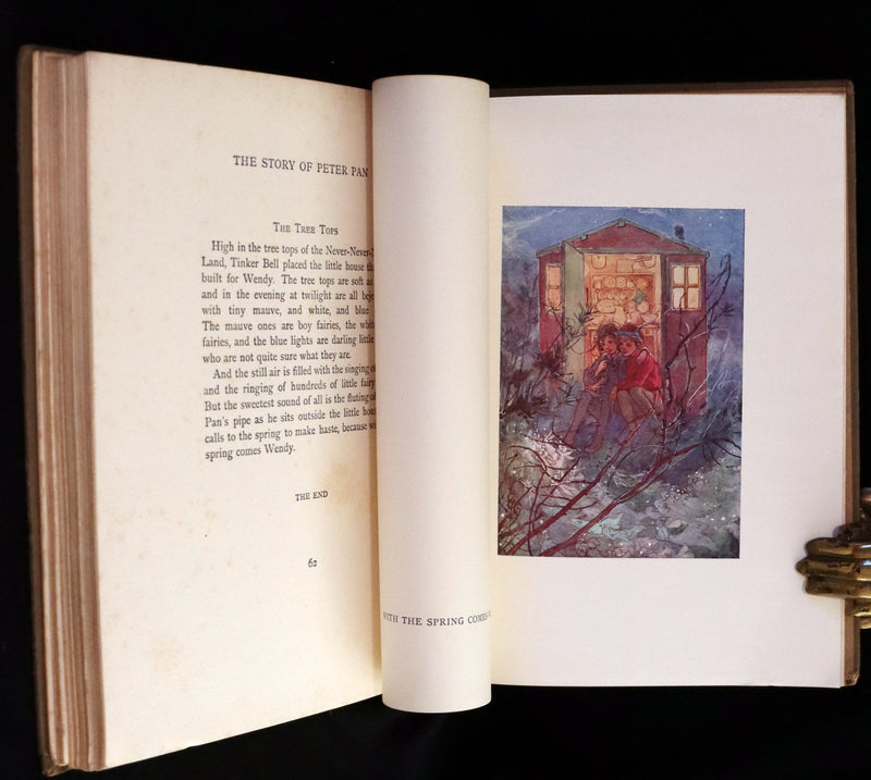 1911 Rare Book  - The Peter Pan Picture Book by Alice B. Woodward and Daniel O'Connor.