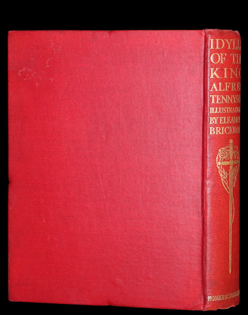 1911 Rare Edition Illustrated by Pre-Raphaelite Eleanor Fortescue Brickdale - Idylls of the  King Arthur.