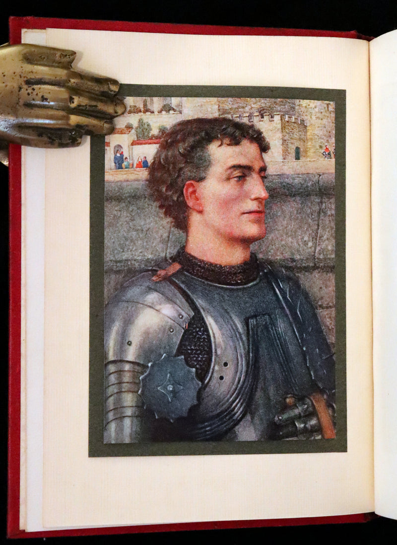 1911 Rare Edition Illustrated by Pre-Raphaelite Eleanor Fortescue Brickdale - Idylls of the  King Arthur.