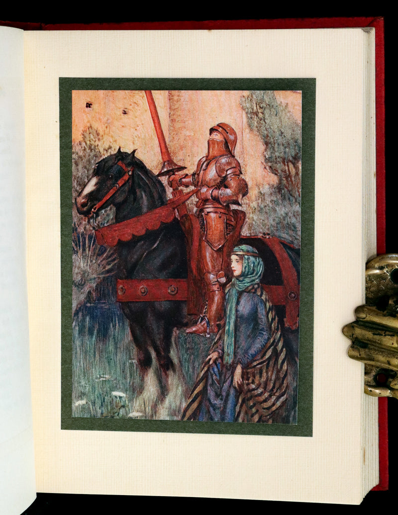 1911 Rare Edition Illustrated by Pre-Raphaelite Eleanor Fortescue Brickdale - Idylls of the  King Arthur.