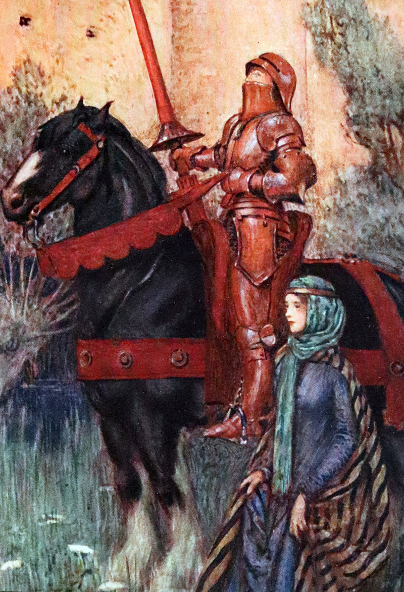 1911 Rare Edition Illustrated by Pre-Raphaelite Eleanor Fortescue Brickdale - Idylls of the  King Arthur.