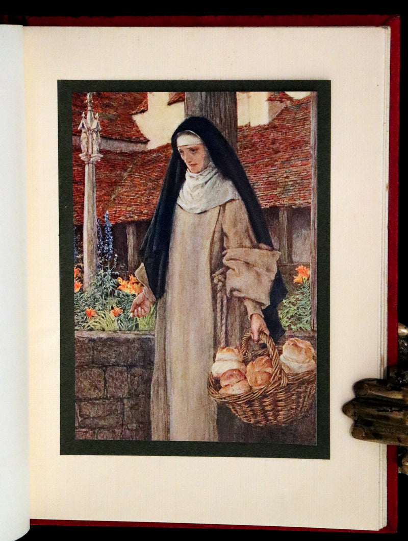 1911 Rare Edition Illustrated by Pre-Raphaelite Eleanor Fortescue Brickdale - Idylls of the  King Arthur.
