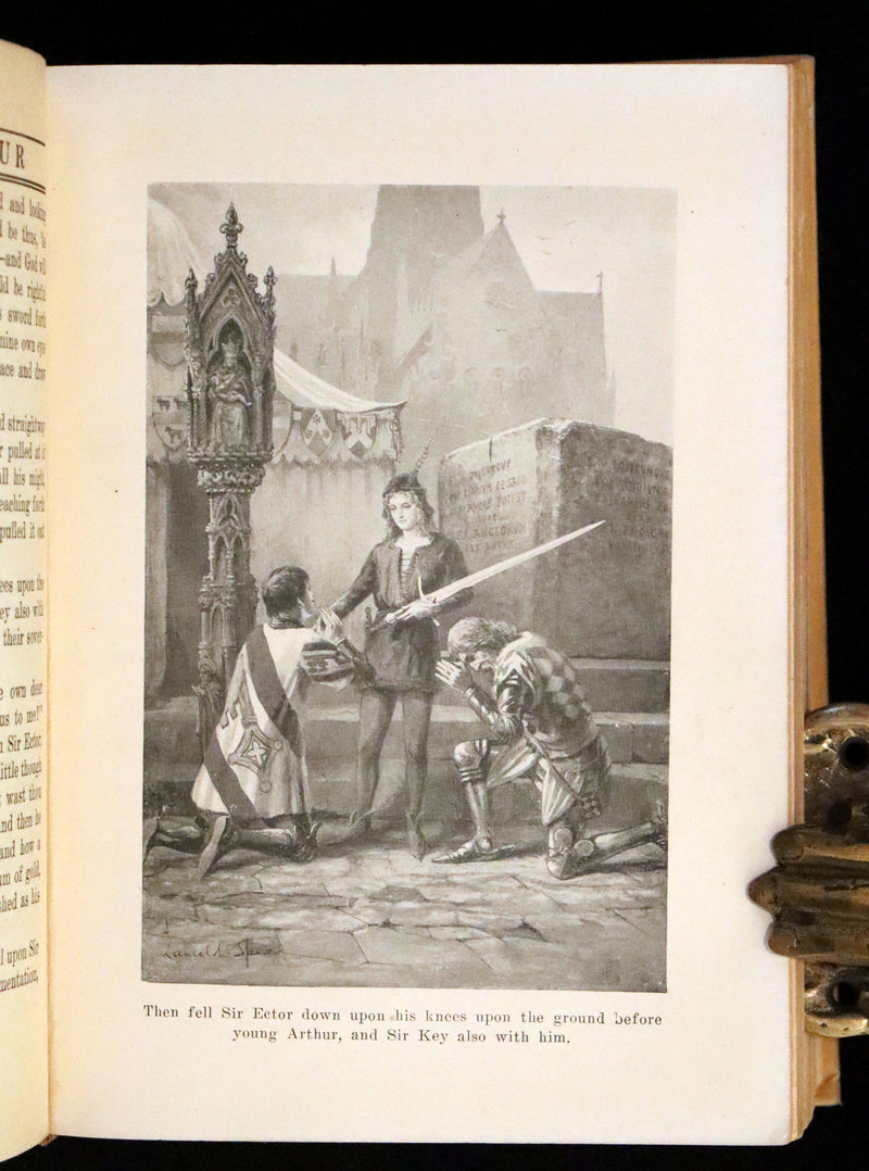 1919 Rare First Illustrated Edition by Lancelot Speed - King Arthur & the Knights of the Round Table.