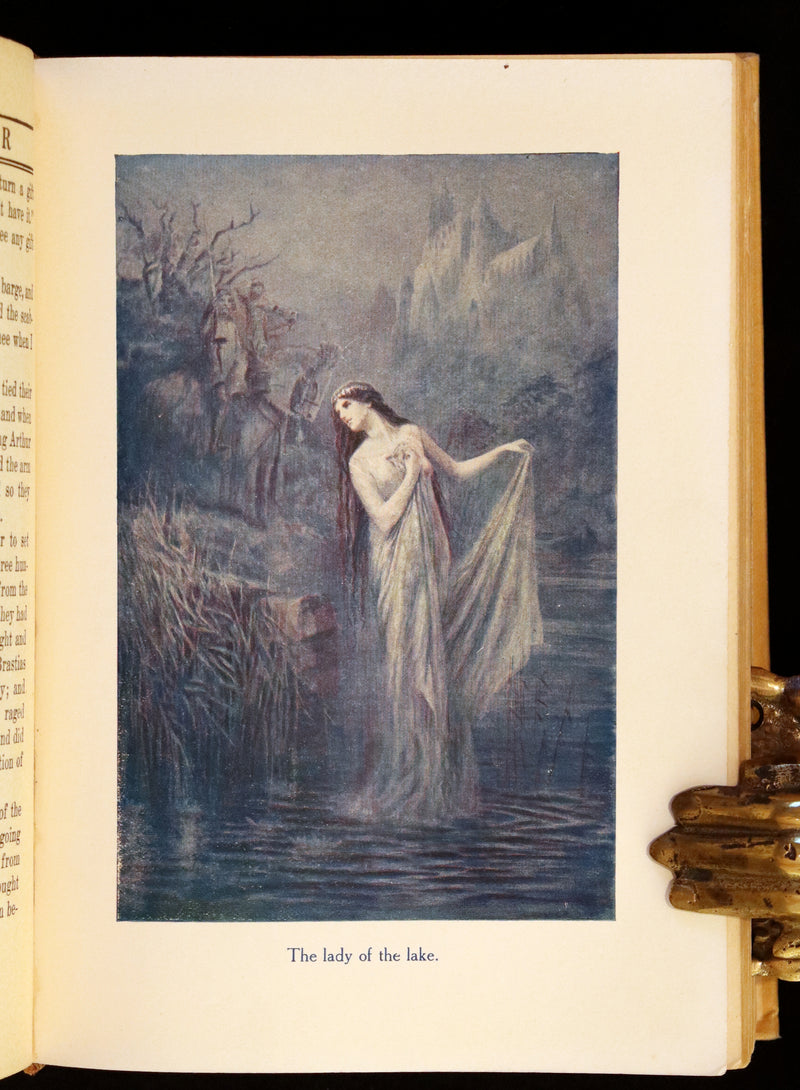 1919 Rare First Illustrated Edition by Lancelot Speed - King Arthur & the Knights of the Round Table.