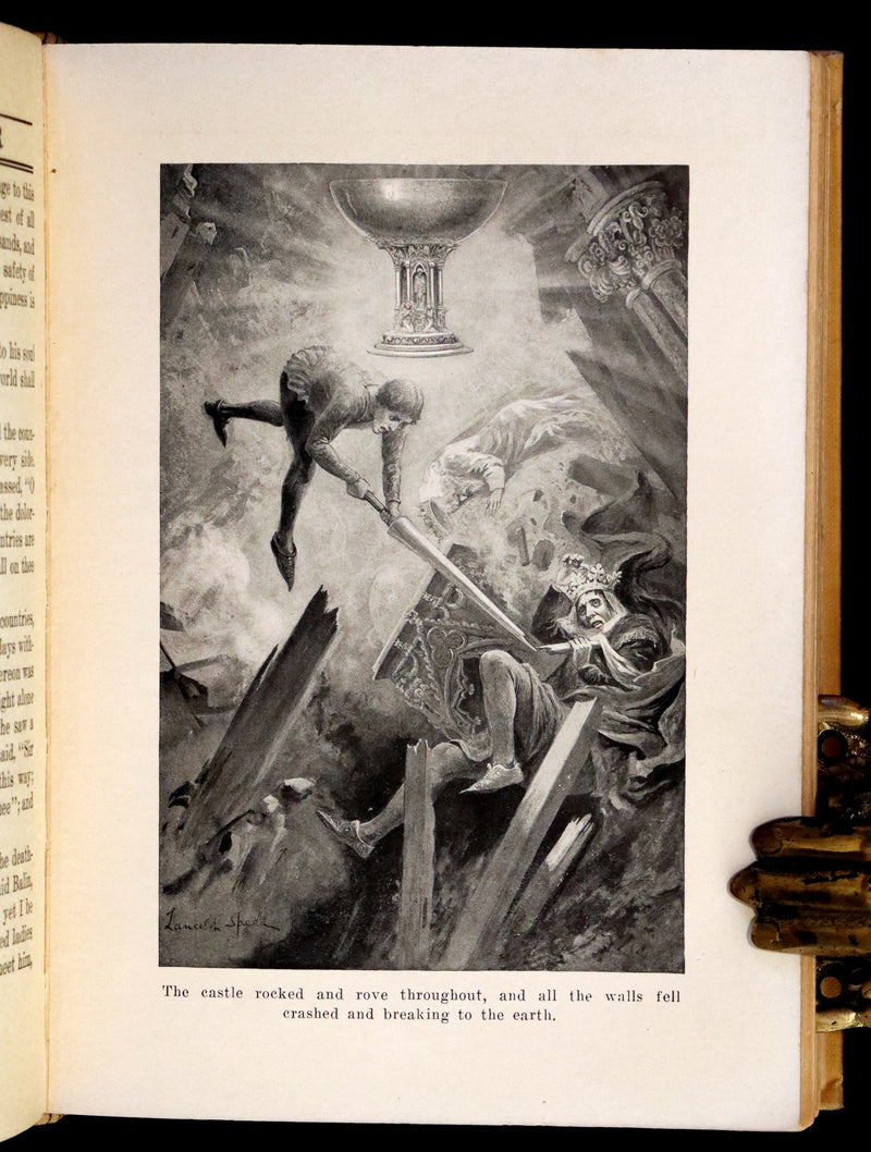 1919 Rare First Illustrated Edition by Lancelot Speed - King Arthur & the Knights of the Round Table.