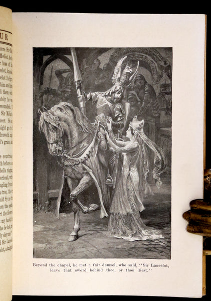 1919 Rare First Illustrated Edition by Lancelot Speed - King Arthur & the Knights of the Round Table.
