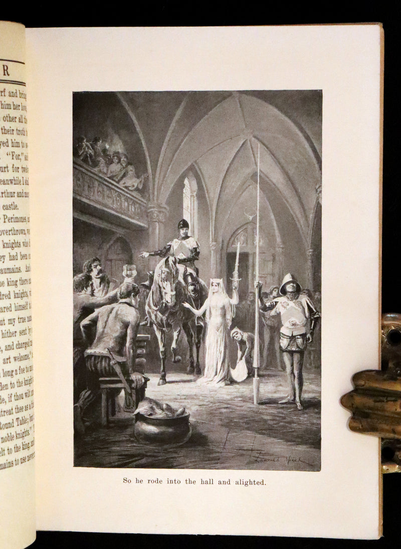 1919 Rare First Illustrated Edition by Lancelot Speed - King Arthur & the Knights of the Round Table.