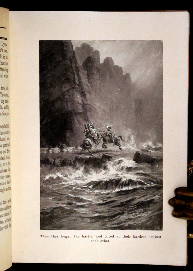 1919 Rare First Illustrated Edition by Lancelot Speed - King Arthur & the Knights of the Round Table.