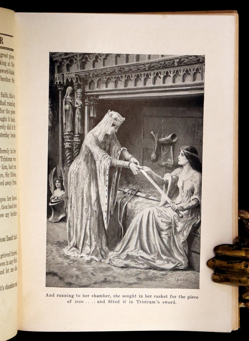 1919 Rare First Illustrated Edition by Lancelot Speed - King Arthur & the Knights of the Round Table.