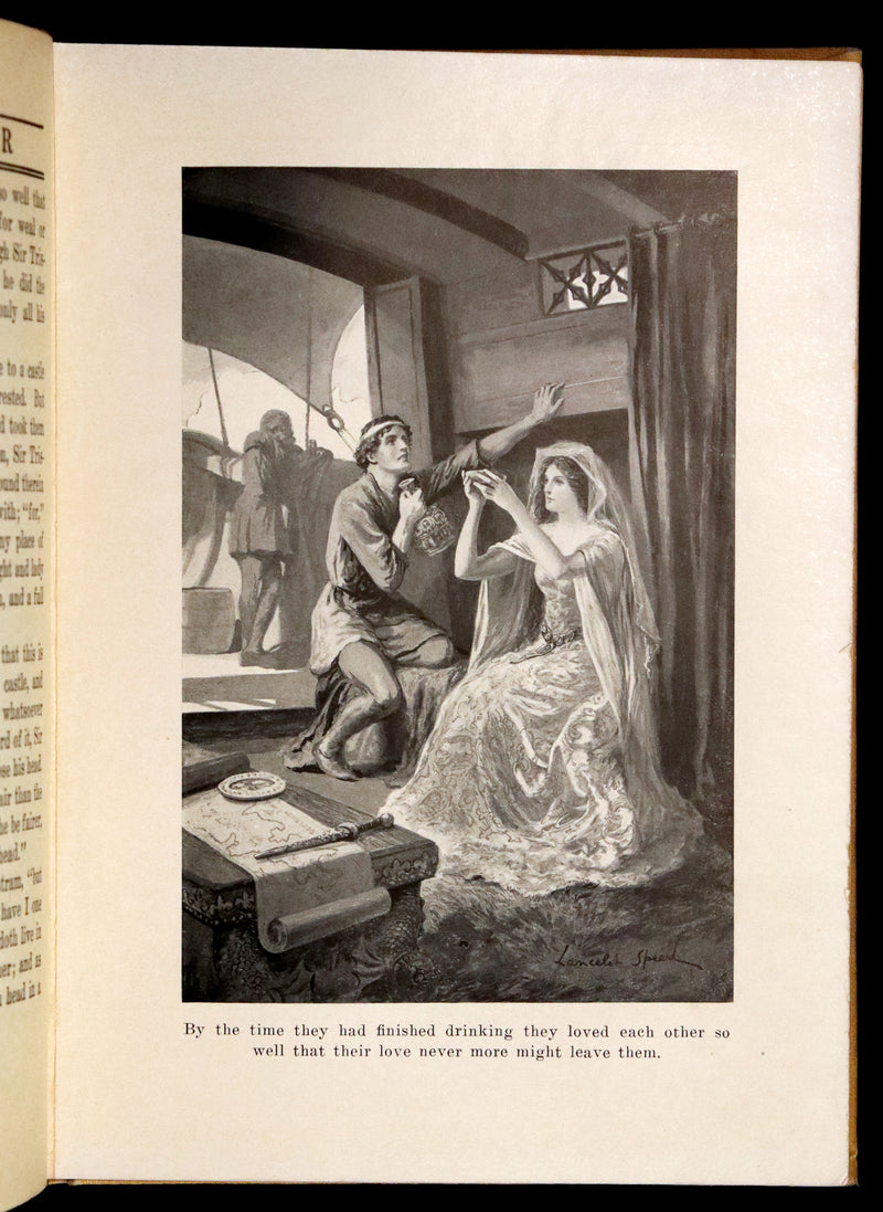 1919 Rare First Illustrated Edition by Lancelot Speed - King Arthur & the Knights of the Round Table.