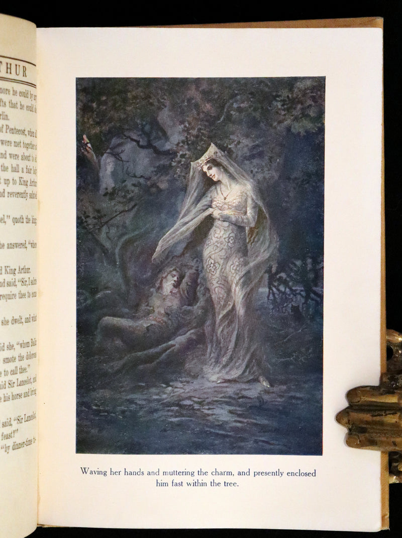 1919 Rare First Illustrated Edition by Lancelot Speed - King Arthur & the Knights of the Round Table.