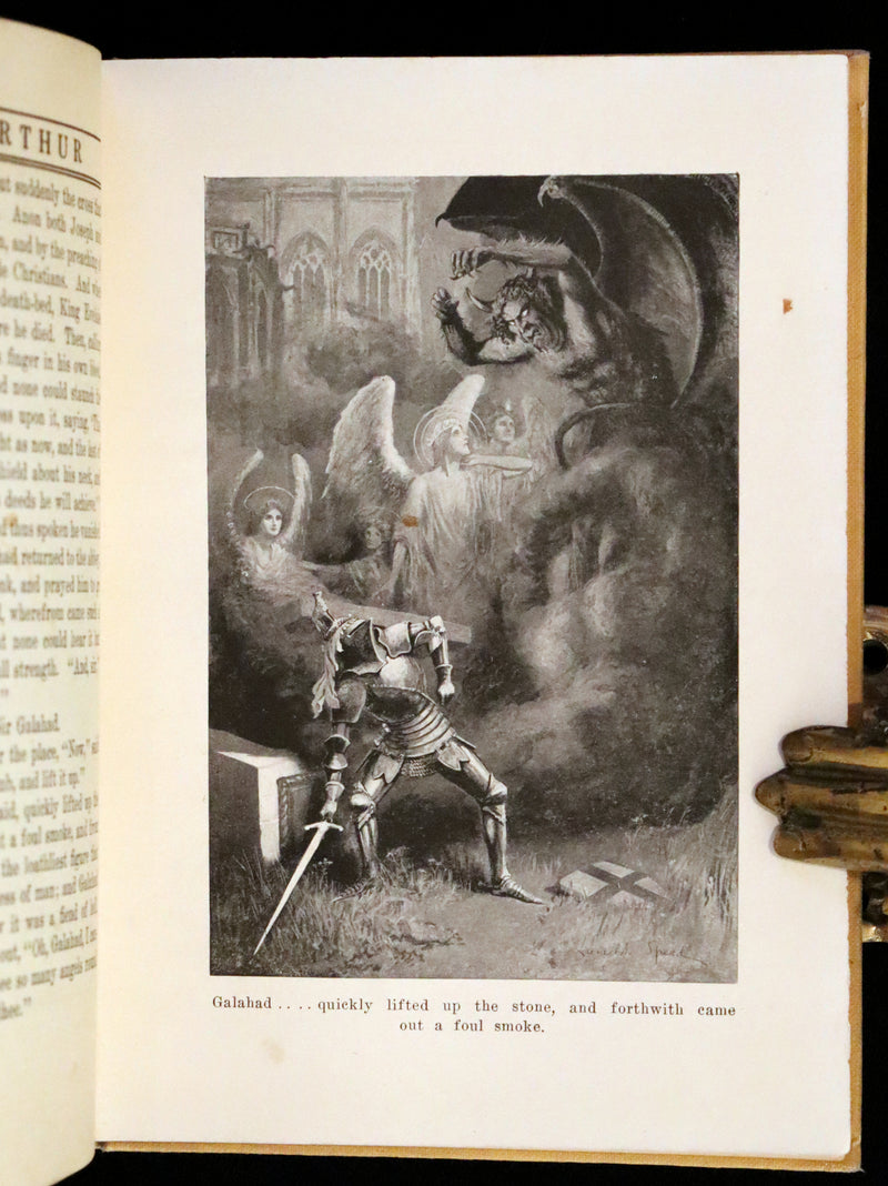 1919 Rare First Illustrated Edition by Lancelot Speed - King Arthur & the Knights of the Round Table.
