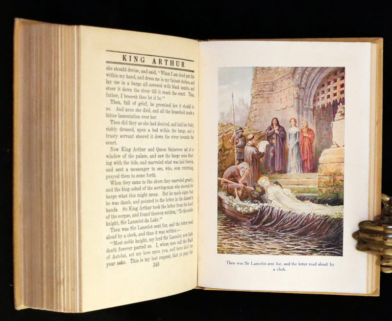 1919 Rare First Illustrated Edition by Lancelot Speed - King Arthur & the Knights of the Round Table.