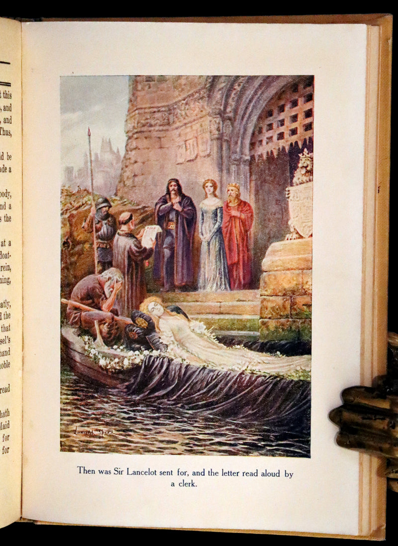1919 Rare First Illustrated Edition by Lancelot Speed - King Arthur & the Knights of the Round Table.