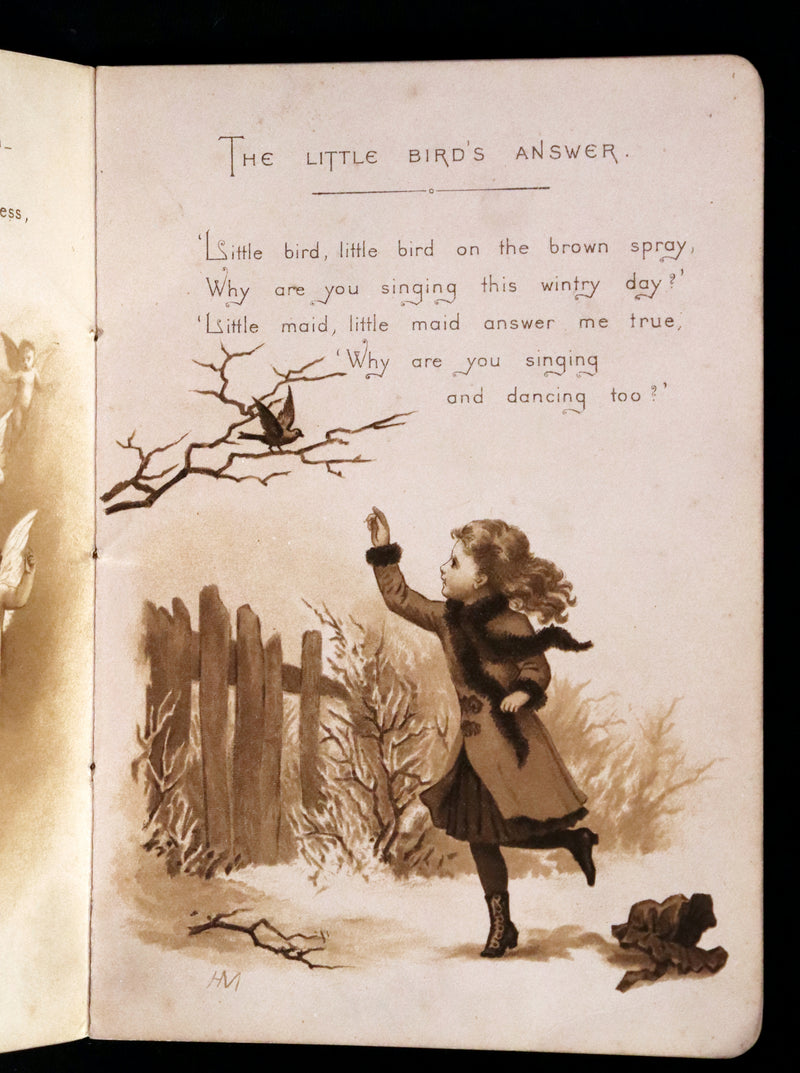 1890 Scarce Victorian Book ~ The Guardian Angels by F. E. Weatherly, Illustrated by H. J. Maguire.