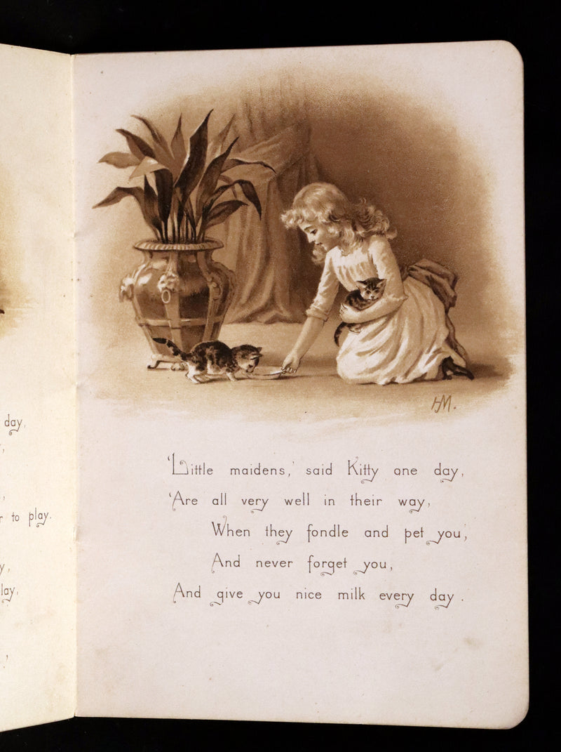 1890 Scarce Victorian Book ~ The Guardian Angels by F. E. Weatherly, Illustrated by H. J. Maguire.