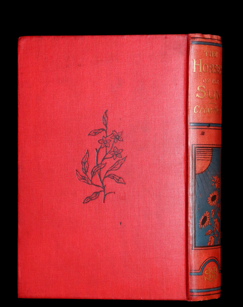 1890 Scarce Victorian Book - The Horses of the Sun, Their Mystery and Their Mission by James Crowther.