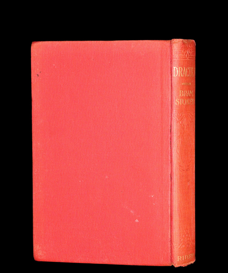 1913 Rare Edition - DRACULA by Bram Stoker, a Gothic Vampire Story.