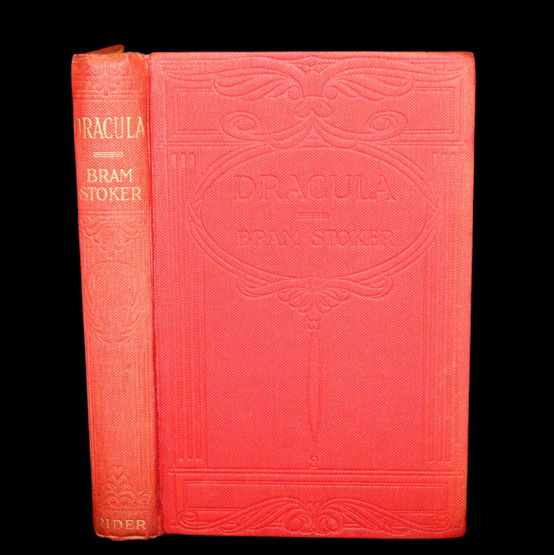 1913 Rare Edition - DRACULA by Bram Stoker, a Gothic Vampire Story.