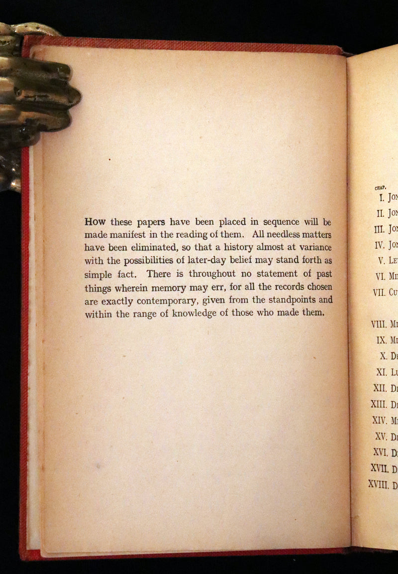 1913 Rare Edition - DRACULA by Bram Stoker, a Gothic Vampire Story.