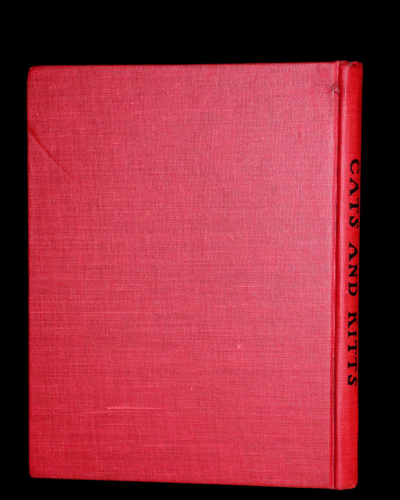 1908 Scarce 1stEd with Dust Jacket - Cats and Kitts by Frances Trego Montgomery illustrated by Hugo Von Hofsten.