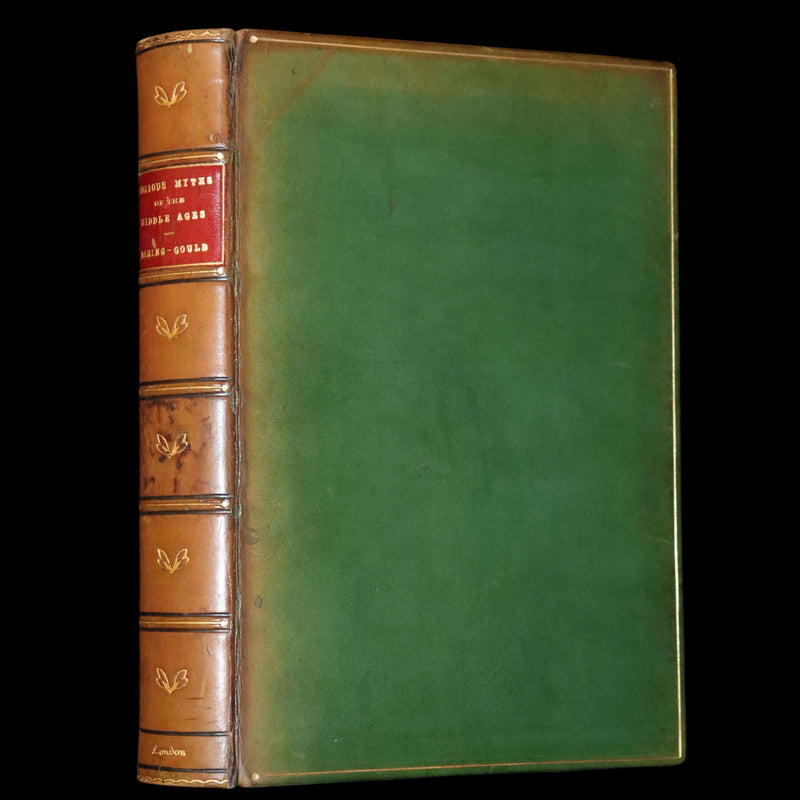 1906 Rare Book - Curious Myths of the Middle Ages by Sabine Baring-Gould.
