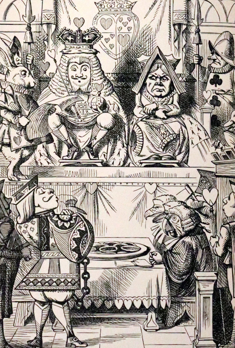 1902 Scarce Edition in Blue - ALICE'S ADVENTURES IN WONDERLAND by Lewis Carroll.