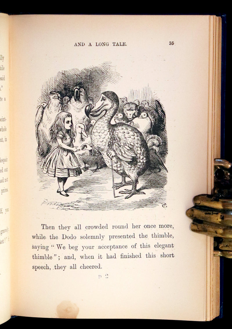 1902 Scarce Edition in Blue - ALICE'S ADVENTURES IN WONDERLAND by Lewis Carroll.