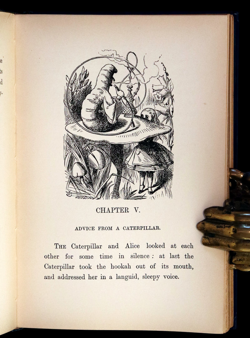 1902 Scarce Edition in Blue - ALICE'S ADVENTURES IN WONDERLAND by Lewis Carroll.